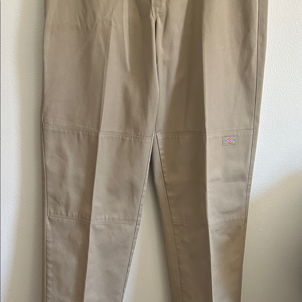 Dickies Men's Loose Fit Double Knee Tan Utility Workwear Pants..36 X 34 - Picture 2 of 11